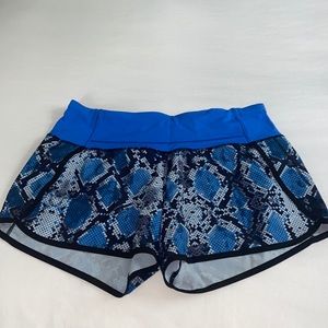 Lululemon Snake Skin Shorts